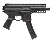 SIG Sauer MPX Copperhead 9mm, 4.5" Barrel, Black Semi-Auto Pistol, 20-Round, No Brace - PMPX-4B-CH-NB
