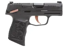 SIG Sauer P365 Rose .380 ACP 3.1" Barrel Black Nitron Pistol with 10+1 Rounds, Manual Safety, and Optics Ready