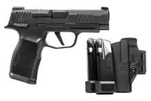 SIG SAUER P365XL 9MM TACPAC, 3.7" BBL, X-RAY 3 Optic Ready, Manual Safety, 12/15RD Mags + Holster