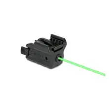 LaserMax Spartan Adjustable Green Laser and Light Combo, 5mW with 520nm Wavelength, 120 Lumens, Black Polymer Finish for Rail-Equipped Handgun