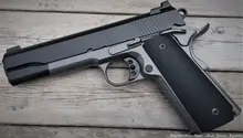 Ed Brown Special Forces 45 ACP, 5in Stealth Gray Pistol with Black VZ Grip - 7+1 Rounds