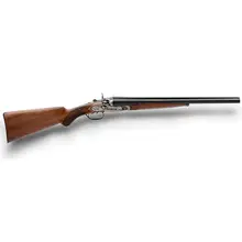 Pedersoli Wyatt Earp 12GA 20" Side-by-Side Hammer Shotgun with Walnut Stock