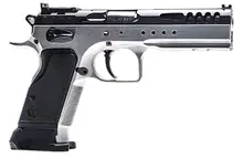 Italian Firearms Group Tanfoglio Limited Master 9mm Luger, 4.75" Barrel, 17+1 Rounds, Hard Chrome Black Steel Slide, Black Polymer Grip