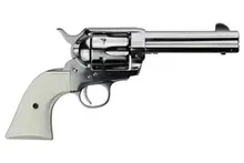 Pietta 1873 Gunfighter 357 Magnum Nickel 4.75" Barrel Revolver