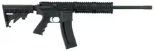 Chiappa Firearms M4-22 Gen-II Pro Carbine 22 LR, 18.5" Barrel, 28+1 Round, Black Finish, Collapsible Stock