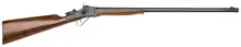 Chiappa Firearms Little Sharps .22LR 24-Inch 1RD, Color Case Hardened, Oiled Walnut Stock, Right Hand, Falling Block Action Rifle