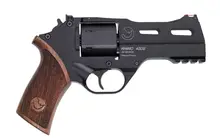 Chiappa Firearms Rhino 40DS .357 Magnum Revolver, 4" Barrel, 6-Round, Black Alloy Frame with Walnut Grip