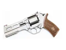 Chiappa Firearms Rhino 50DS 40S&W 5" Nickel Adjustable 6RD SA/DA Revolver