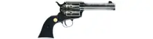 Chiappa Firearms SAA 1873 .22LR 4.75" Antiqued Revolver - 6 Rounds, Black Polymer Grips (340.089)