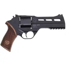 Chiappa Firearms Rhino 50DS 9mm, 5" Barrel, Black, Walnut, 6-Rounds