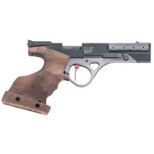 CHIAPPA FAS 6007 22 LONG RIFLE 5.63IN BLACK/ANODIZED GREY/WOOD PISTOL - 5+1 ROUNDS - BROWN