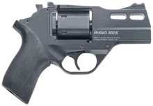 Chiappa Firearms Rhino 30SAR, .357 Magnum, 3" Barrel, 6RD, Black with Rubber Grip