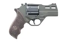 Chiappa Firearms Rhino 30DS .357 Mag Revolver, 3" Green Cerakote Finish Barrel, Blued Cylinder, Aluminum Frame, Walnut Grip, 6-Round Capacity - 340.285