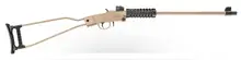 Chiappa Firearms Little Badger .22LR 16.5" Single Shot Folding Rifle, Desert Sand with Backpack and Shell Holder