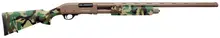 Charles Daly 301 12 Gauge Pump Action Shotgun, 28" Vent Rib Barrel, Woodland Camo Synthetic Stock, 4 Rounds, 3" Chamber - 930330