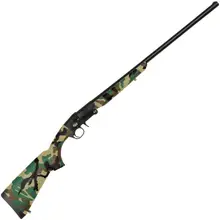 Charles Daly 101 Compact 20 Gauge 26" Single Barrel Shotgun with Woodland Camo Synthetic Stock and Blued Steel Receiver