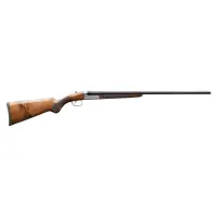 Charles Daly 500 Field 12 Gauge Side-by-Side Shotgun, 28" Gloss Blued Barrel, Engraved Silver Receiver, Oiled Walnut Stock, 3" Chamber, 2RD, Includes 5 Choke Tubes - 930.339