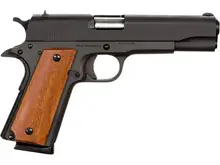Rock Island Armory GI Standard FS Semi-Automatic Pistol, CA Compliant, 45 ACP 8+1, Wood/Black