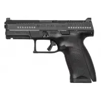 CZ P-10 C Optics-Ready 9MM 4" Black Semi-Automatic Pistol with Nitride Slide, 10 Rounds, Reversible Mag Catch (01536)