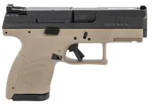 CZ P-10 S Sub-Compact 9MM FDE 3.5" Barrel with Night Sights and 10-Round Magazine - 01561