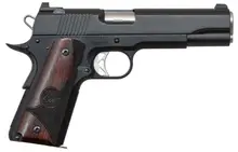 Dan Wesson Vigil Pistol - .45ACP, 5" Barrel, 8rd, Black with Wood Grips, Night Sight 01832
