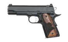 Dan Wesson Vigil CCO 45 ACP 4.25" Black Aluminum Cocobolo Grip Handgun - 7+1 Rounds 01836