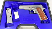 Dan Wesson Pointman Carry PM-C 9mm Luger 4.25" Stainless Steel Slide with Wood Grip and 2 Mags (01867)