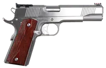 Dan Wesson Pointman Nine 9mm 5in Stainless Steel Pistol with Cocobolo Grip - 9+1 Rounds