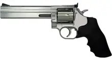 Dan Wesson 715 Stainless Steel .357 Magnum 6" Revolver with Black Rubber Grip