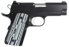 Dan Wesson ECO 45 ACP 3.5" Black Semi-Automatic Pistol with 7+1 Rounds and G10 Grip