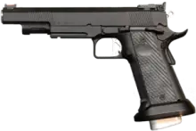 CZ USA Dan Wesson Mayhem Elite 40SW 6" Black Pistol with Adjustable FO, 18RD