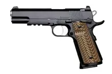 Dan Wesson Specialist 45 ACP 5" Black Stainless Steel Slide with Brown VZ Operator II G10 Grip, 8+1 Round - 01992