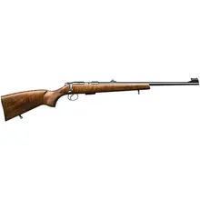 CZ 455 LUX .22 Magnum Bolt Rifle with 20.6" Barrel and Walnut Finish - 5RD 02102