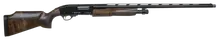 CZ-USA 612 Target 12 Gauge Pump Action Shotgun with 32" Barrel, 3" Chamber, 4 Rounds, Turkish Walnut Monte Carlo Stock, Gloss Blue Finish (06578)