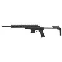 CZ-USA 600 TA1 Trail 7.62X39mm Bolt Action Rifle with 16.2" Threaded Barrel, 10-Round Bren2 Mag, Adjustable PDW Stock, M-LOK Handguard, and Black Chassis - 07602