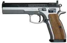 CZ 75 Tactical Sport 9mm 5.4" Dual Tone Pistol - 20 Rounds 91172