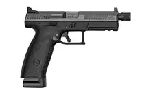 CZ P-10 Full Size 9MM Suppressor-Ready Pistol with Night Sights, 4.50" Barrel, 21+1 Capacity - Black (91543)
