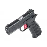 Dan Wesson DWX Compact 9mm Light Rail, 15-RD, Black Aluminum Grip, Front Night Sight, Stainless Steel Finish - 92101