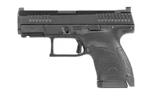 CZ P-10S Sub-Compact 9MM Luger, 3.5" Barrel, 12-Round Capacity, Black Interchangeable Backstrap Grip, Luminescent Sights, USA-Made 95160