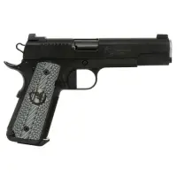 Nighthawk Custom Shadow Hawk Government 9mm Double-Stack Blackout Pistol with 5" Threaded Barrel and Ambi Safety