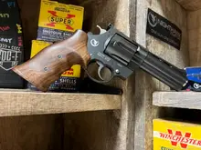 Nighthawk Custom Korth Mongoose 4" Revolver .44 Magnum 44 MAG & travel Case