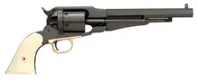 Taylor's & Company LawDawg .45 Colt, 8" Barrel, 6-Round Capacity, 2-Piece Ivory Grip, Blued Steel Revolver