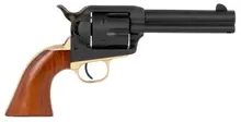 Taylor's & Co Old Randall .357 Magnum 4.75" Barrel 6-Round Revolver with Walnut Navy Size Grip, Blued Finish