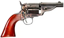 Taylor's & Company The Hickok Open-Top .38 Special 3.5" Blued Barrel & Cylinder, 6-Round Capacity, with Walnut Army Size Grip (550958)