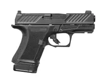Shadow Systems CR920 Combat 9mm Semi-Automatic Pistol with 3.4" Spiral Fluted Barrel, Front Night Sight, Optic Ready, Black