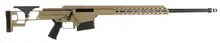 Barrett MRAD 18503 Bolt Action Rifle, .338 Lapua Mag, 26" Fluted Barrel, 10+1 Rounds, Flat Dark Earth Cerakote, Adjustable Comb Stock, Black Polymer Grip