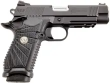 Wilson Combat Experior Ambi 9mm Compact Pistol with Lightrail, 15-Round Capacity, Black Finish, XPD-CPR-9A