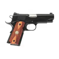 Wilson Combat Stealth 1911 45ACP 4.1" Barrel 8-Rounds Pistol with Night Sights and Cocobolo Grips - Black