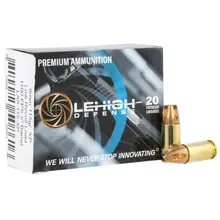 Lehigh Defense Xtreme Defense 9mm Luger 115gr Ammo