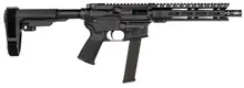 Diamondback DB9R 9mm Luger Pistol with 10" Barrel, SBA3 Brace, and Magpul MOE Grip - DB9RPMLB10SB3